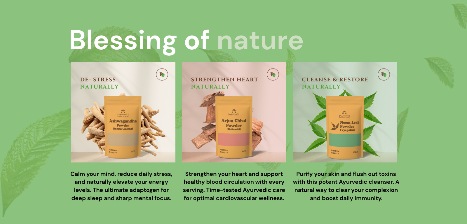 Vaatsudha — Relief Rooted in Nature