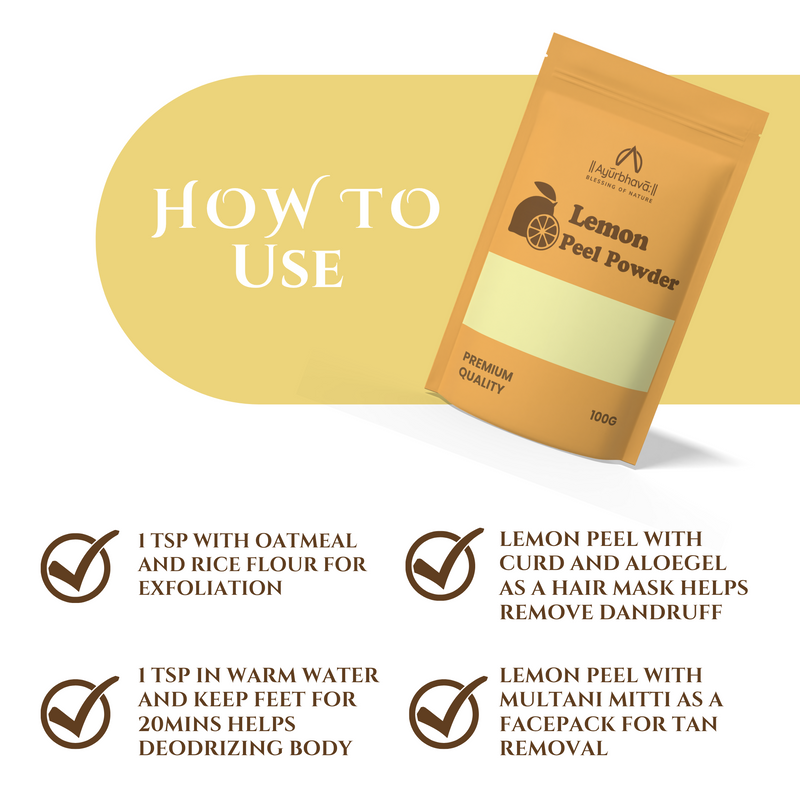 Lemon Peel Powder